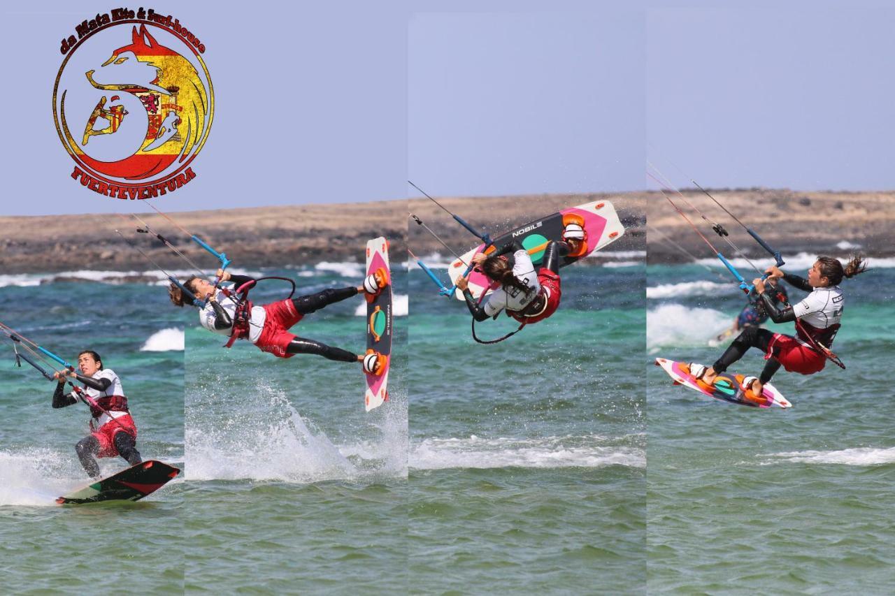Bed and Breakfast Da Mata Kite&Surf House Lajares Esterno foto